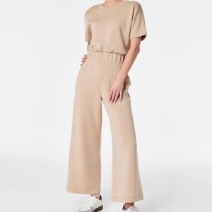 Spanx Air essential Crop Wide Leg Jumpsuit